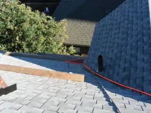 photo of a house's roof in Seattle